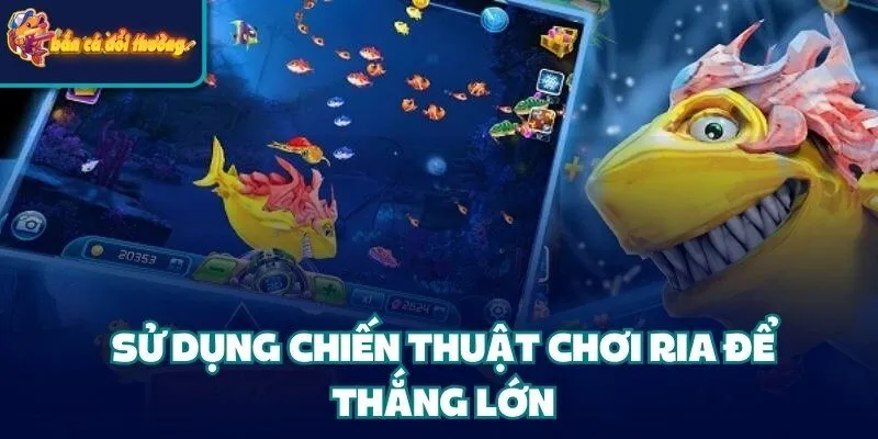 Sử dụng chiến thuật kích điểm chơi ria để thắng lớn